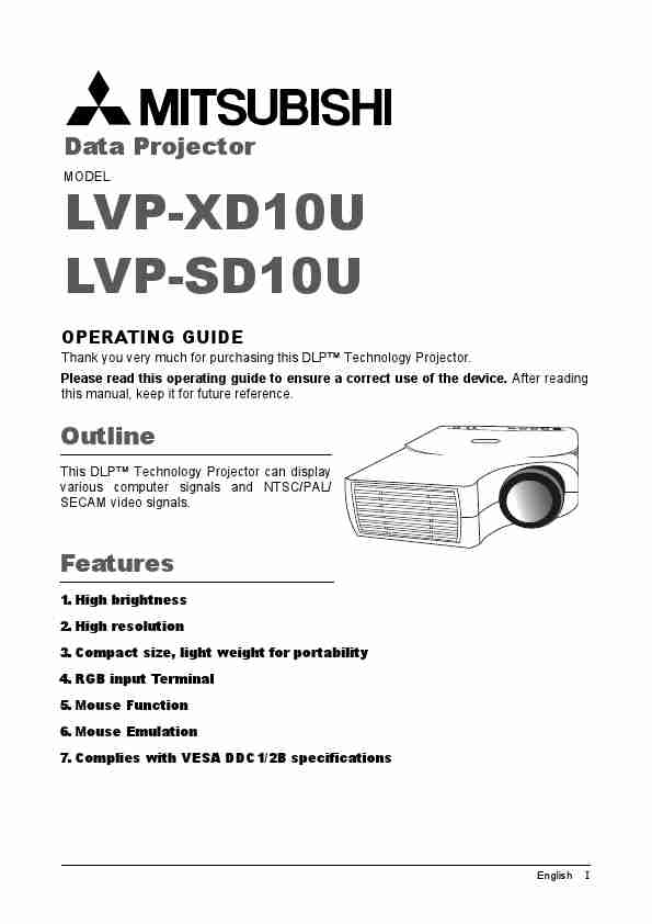 MITSIBISHI LVP-SD10U-page_pdf